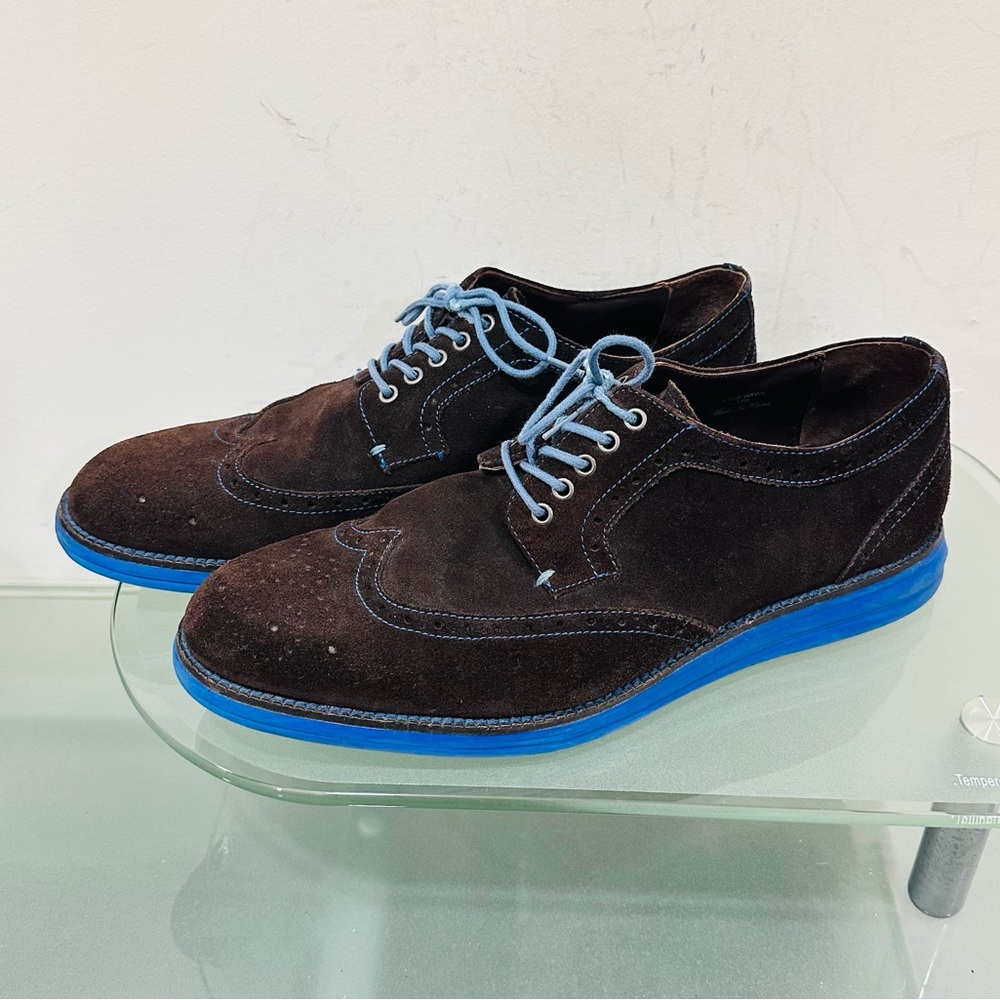 Donald J Pliner Shoes Oxford Mens Size‎ 12 M Brown Suede